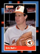 1988 Donruss Eric Bell #125 Baltimore Orioles MLB Baseball Base Set
