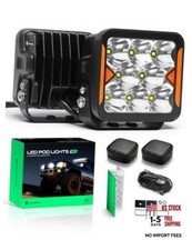 4 Inch LED Pod Lights Spot 40W Off-Road Lights for Truck UTV ATV  Camper