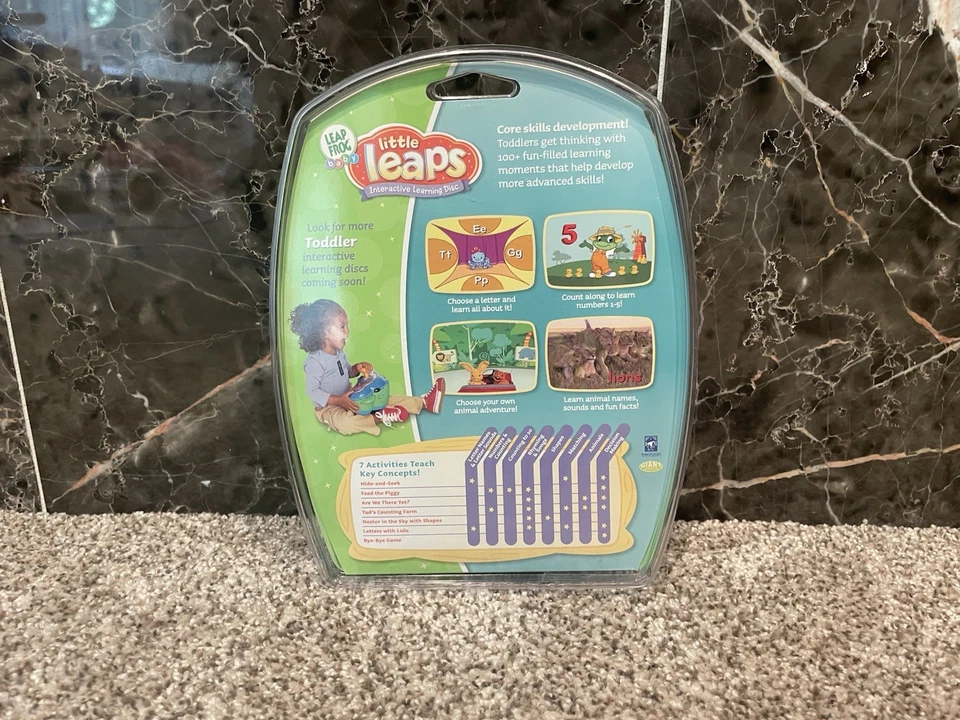 Leap Frog Baby Little Leaps Leap Ahead Classic Learning Concepts Learning Disc - Image 2 of 3