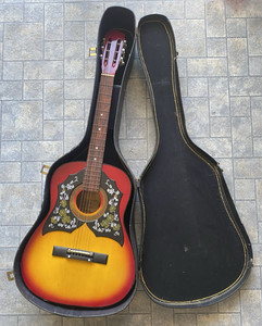 Teisco Acoustic Guitar | eBay