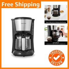 10-Cup Filter Coffee Maker: Pour Over Technology with Reusable Filter