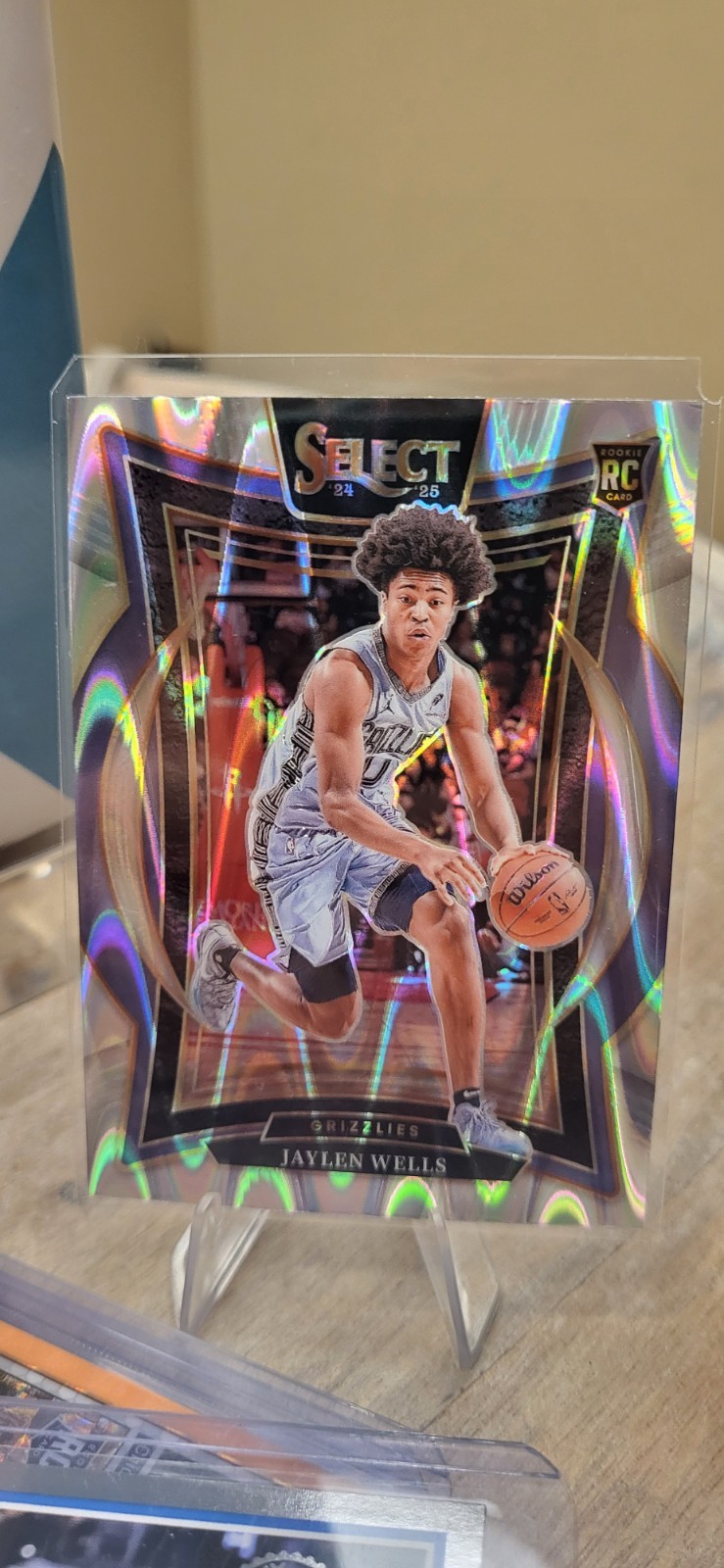 2024-25 Panini Select - Concourse Jaylen Wells #79 Silver Tectonic (RC)