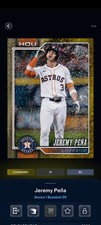Topps Bunt '26 Series 1 Baseball 26 Jeremy Pena Gold Legendary DIGITAL