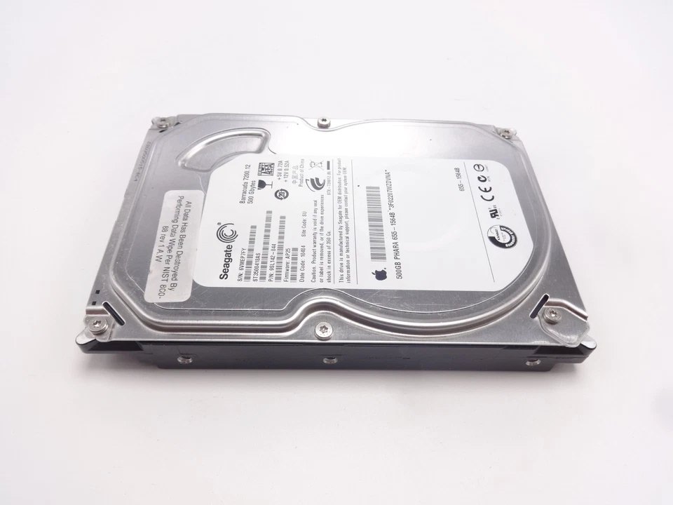Apple 655-1564B 500GB 3.5" 7.2K SATA 16MB 3GB/S Hard Drive - Image 2 of 2