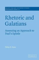 Philip H. Kern | Rhetoric And Galatians | Buch | Englisch (2014) | Gebunden