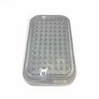 Vintage Pyrex Glass Replacement Lid ~ MC-2-C ~ Inverted Dots Dimples Casserole