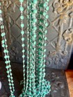 Turquoise Colored Smooth Round Coin Shape 6mm Bezel Connector Chain 50 feet — photo 5