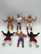 WWF WWE LJN Lot Of 6 Wrestling Action Figures Vintage Hogan And More