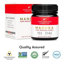Pure New Zealand Manuka Honey UMF 15 MGO 514 - 250g
