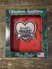 Gloria Duchin Collectible Holiday Ornament