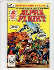 Marvel Comics Alpha Flight Volume 1 Book #1 High Mid Grade