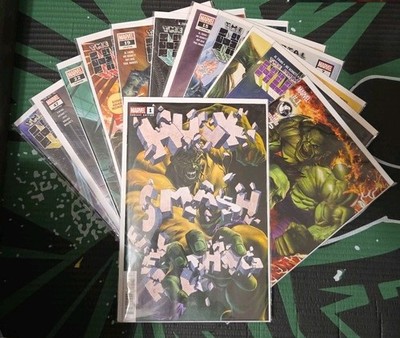 [Marvel Comics] 2018-2025 Hulk Lot Of (13) Issues Containing 8  Books.