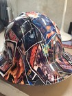 Used Pyramex Hard Hat Horror Movie Theme Some Damage Look At Pics — photo 5