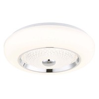 Deckenleuchte Led Deckenlampe Cct Metall Weiß Matt Memoryfunktion D 38,5 Cm