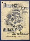 Antique 1888 Burdock Blood Bitters Almanac And Key To Health, Buffalo, NY — photo 1