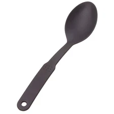 CRESTWARE NY8 Serving Spoon,12 in L,Black 45GJ43