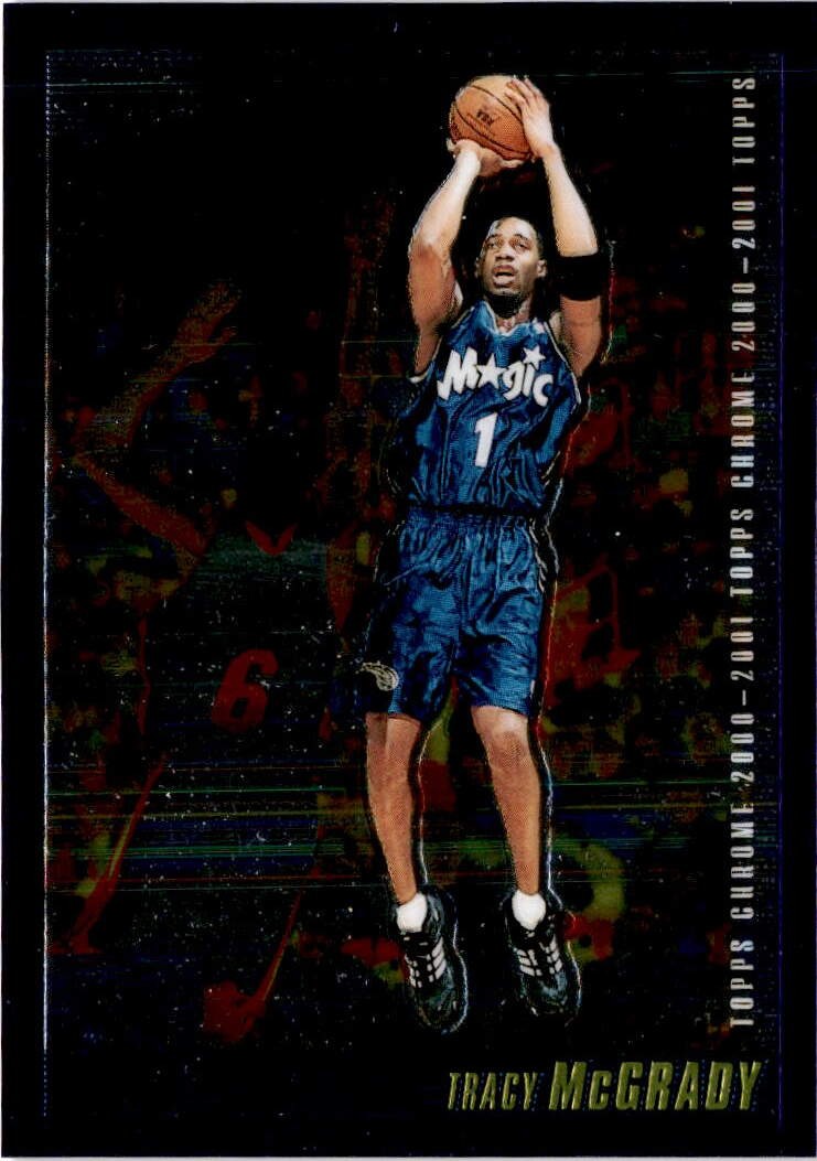 2000-01 Topps Chrome #117 Tracy McGrady Orlando Magic