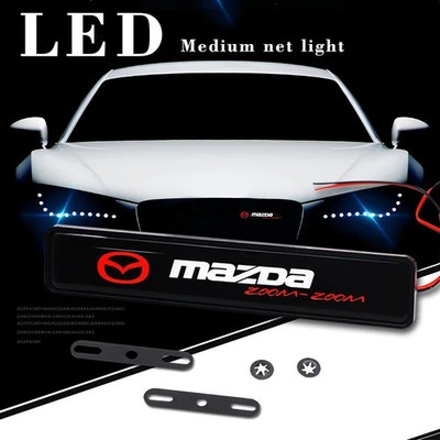 LED Car Front Grille Emblem Badge Light for Mazda MX5 CX9 CX7 CX5 MX3 Atenza 