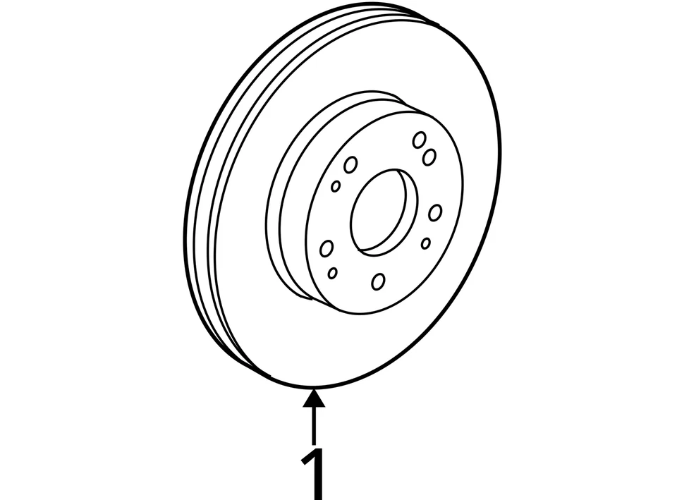 Frenos delanteros cupé LX para 12-15 CIVIC 2718396 Foto 4 de 4