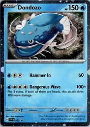 Dondozo (Cosmos Holofoil) 012 SV: Scarlet & Violet Promo