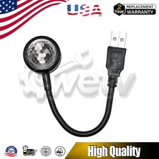USB Car Interior Roof LED Star Light Atmosphere Starry Sky Night Projector Lamp