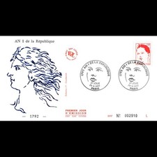 FDC JF - An 1 de la République (2773) - 26/9/1992 Paris