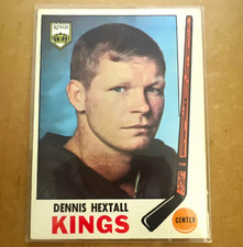 Topps 1969-70 Dennis Hextall Los Angeles Kings #107 Base Set Card
