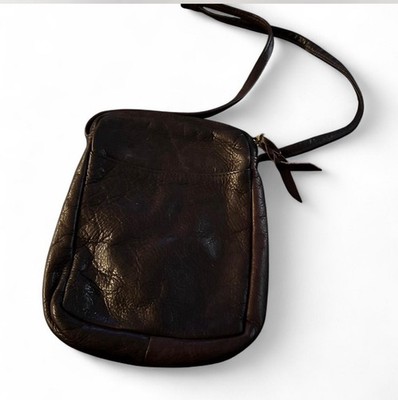 Sven Design Purse Brown Leather Shoulder Bag Vintage Made in Berkeley California