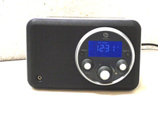 BOSTON HORIZON SOLO AM/FM AUX ALARM CLOCK ROTATABLE USED TESTED WORKS