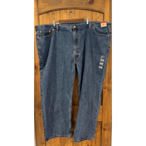 Levi's 550 Relaxed Fit Jeans Mens 54x30 Blue New Big & Tall Denim Tapered Leg