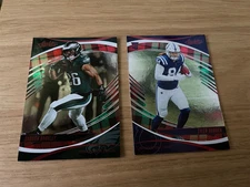 2025 Absolute NFL Football Red & Green Base Singles Complete Your Set Pick Card