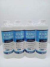 4-Pack Universal Coffee Machine Descaler Solution 8 Fl Oz for All Makers