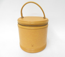 Authentic Louis Vuitton Epi Cannes Cosmetic Pouch Vanity Bag F#48562 Authentic Louis Vuitton Epi Cannes Cosmetic Pouch Vanity Bag F#48562