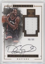 2016-17 Panini Impeccable Elegance Veteran Jersey 90/99 DeMarre Carroll Auto s3g