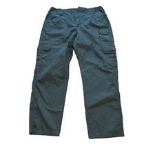 Officers Only Bob Barker Mens Cargo Pants Green Tactical Work Utility