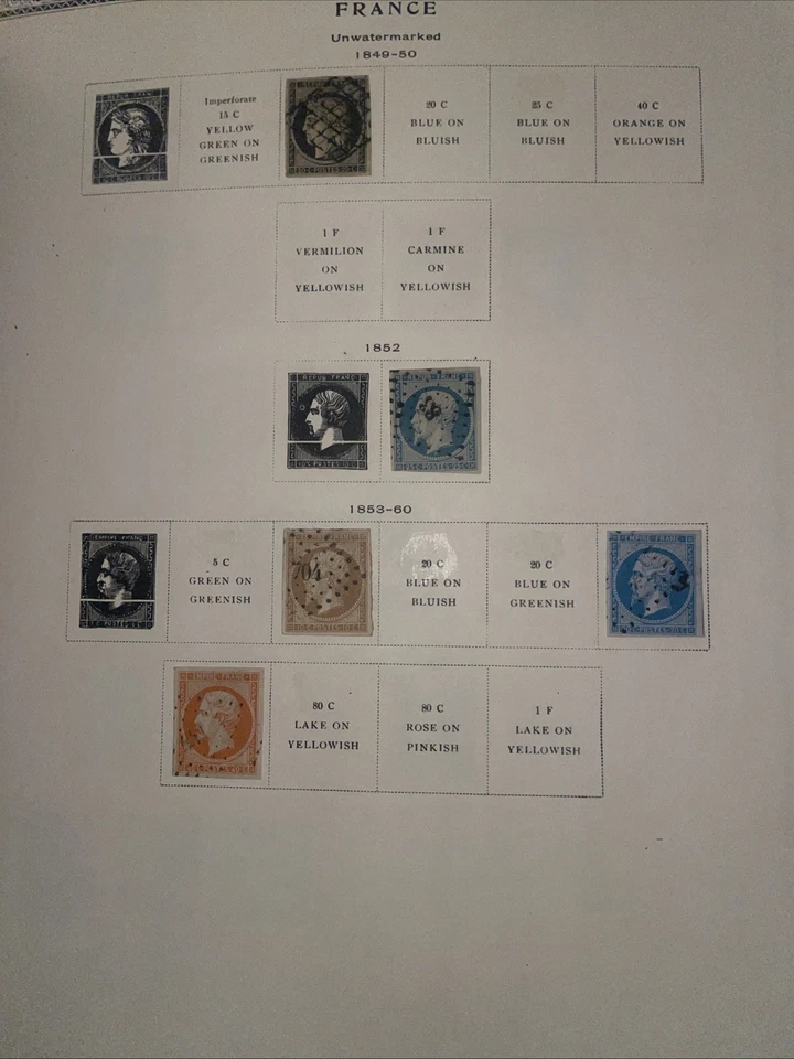 Álbum especial Scott para estampillas postales de Francia #9 Foto 3 de 4