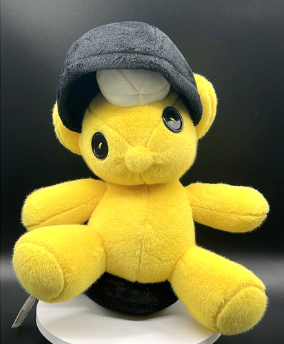 Urs Fischer Untitled Lamp Bear Plush 13” Qatar Museums Doha Hamad Airport