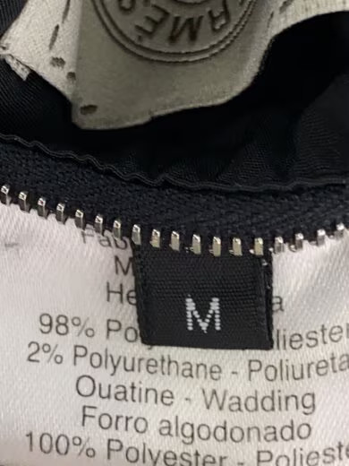 HERMES/Jacket/M/Polyester/BLK/Solid Color// - image 4