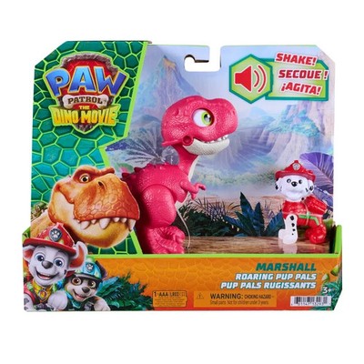 NEW! Paw Patrol The Dino Movie ROARING PUP PALS Marshall Dinosaur Figures *READ*