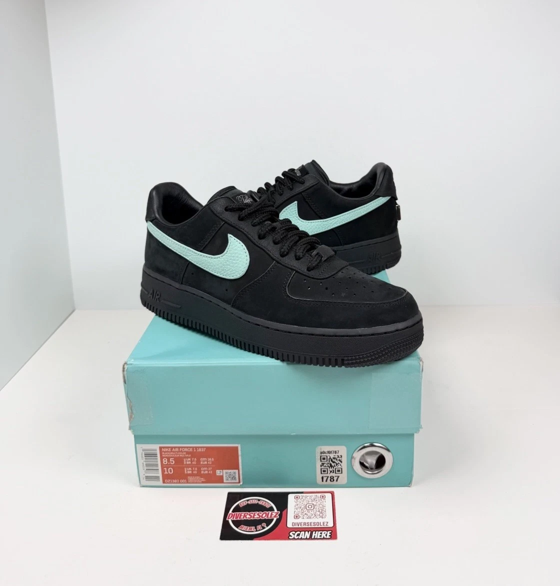 Nike Air Force 1 Low x Tiffany & Co. 1837 for Sale | Authenticity