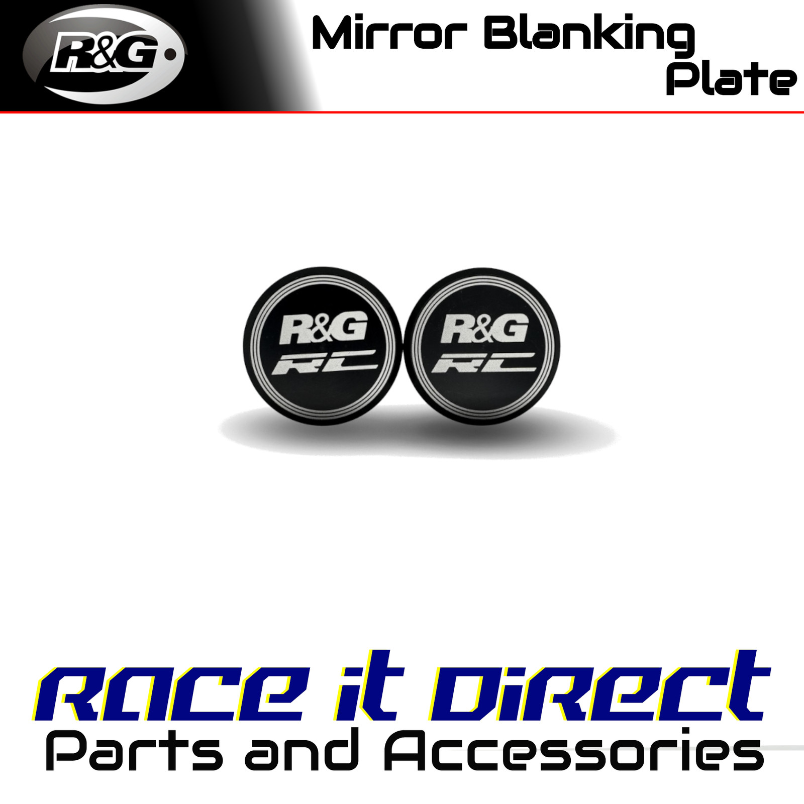 Mirror Blanking Plates for KTM RC 125 2022-2026 R&G