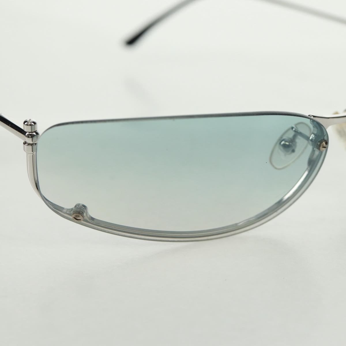 PRADA Sunglasses metal Blue Auth 168780V thumbnail 8