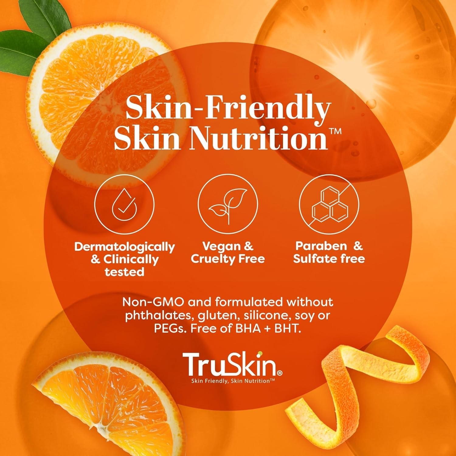 TruSkin Vitamin C Serum for Face 1oz &ndash; Anti-Aging, Brightening, Hydrating New