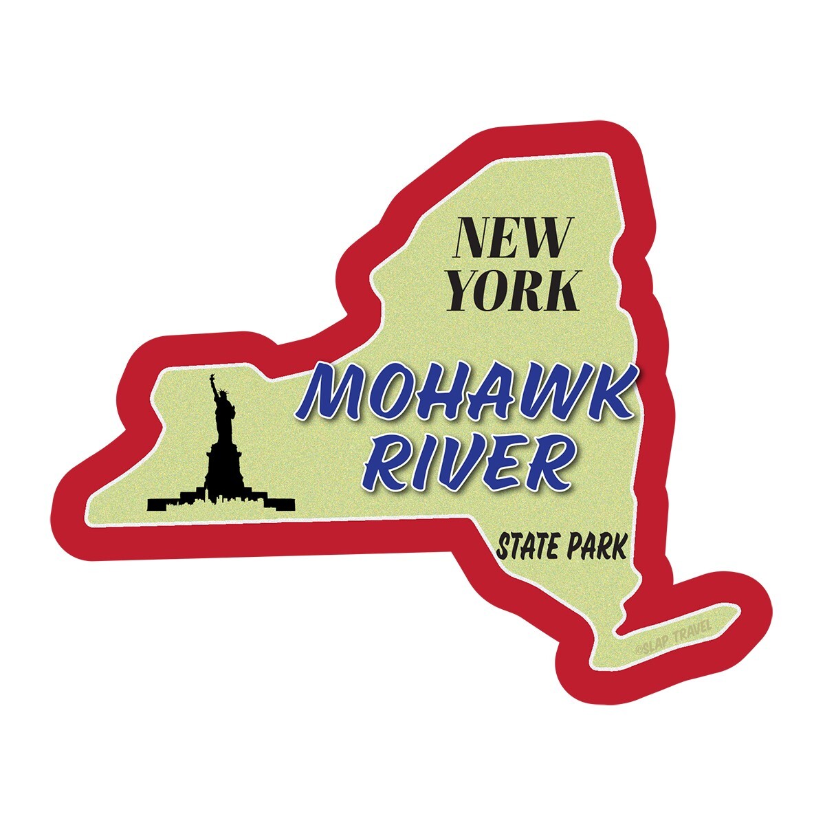 Mohawk River State Park New York 5x4 inch Sticker Decal eBay