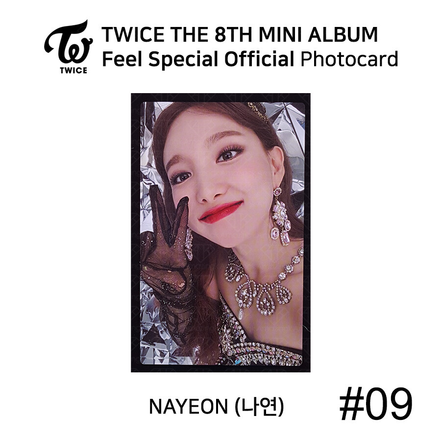 TWICE 8th Mini Album Feel Special Official Photocard NAYEON | eBay