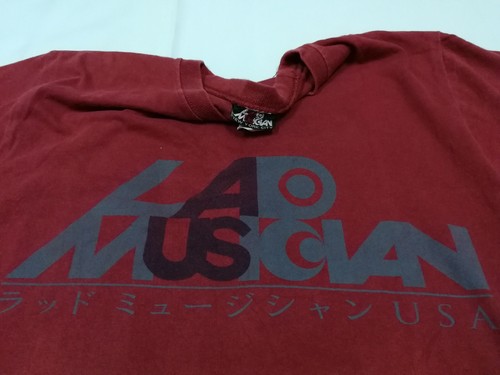 Lad Musician, VINTAGE 90s LAD MUSICIAN NEW YORK CITY T Shirt USA M Designer Rare