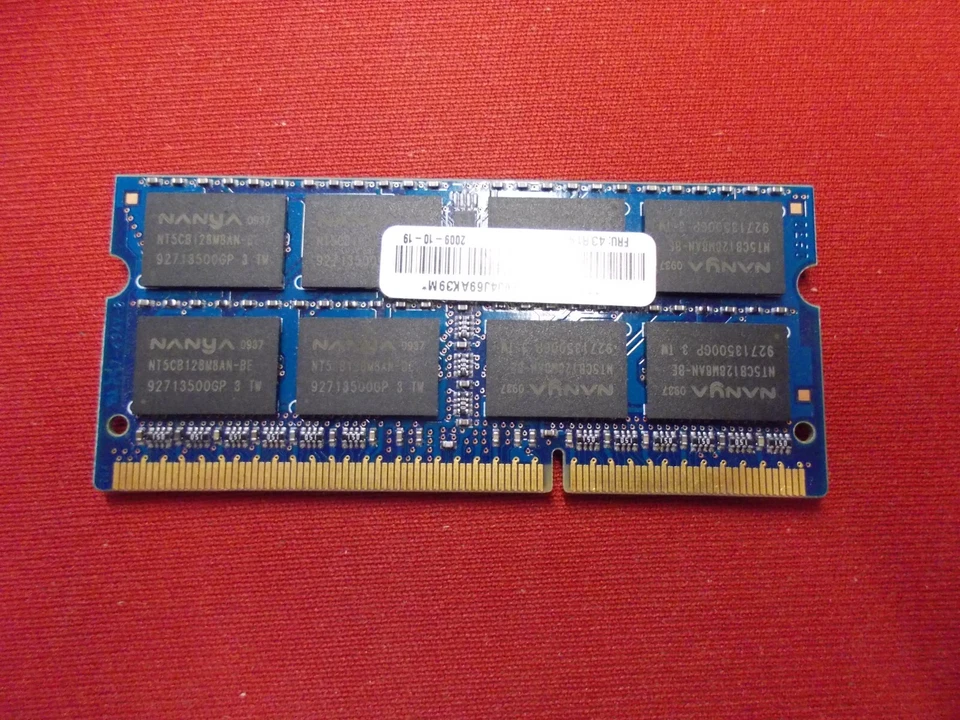 Nanya, 2GB, 204Pin, SO-DIMM, DDR3, NT2GC64B8HA1NS-BE. #SU-362 - Image 2 of 2
