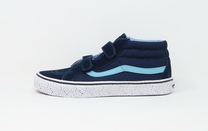 girls navy blue vans