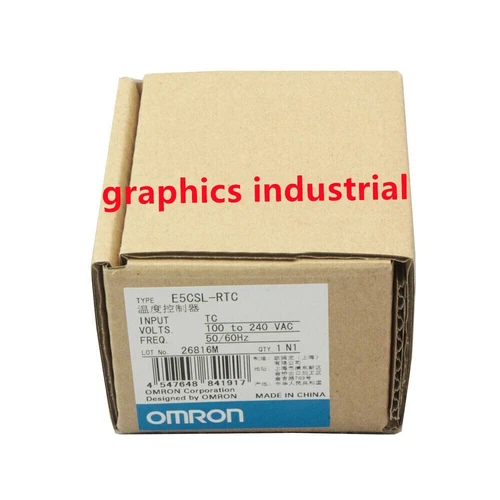 NEW  In Box  Omron Temperature Controller E5CSL-RTC E5CSLRTC 100-240V 
