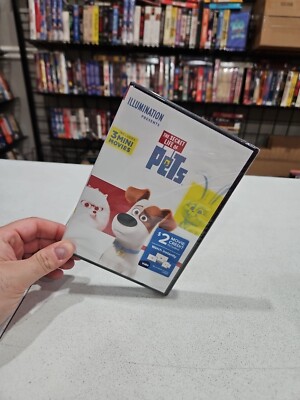 The Secret Life Of Pets Animation Dog Cat Kevin Hart DVD Movie